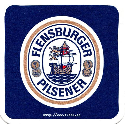 flensburg fl-sh flens flics 1a (quad185-http-hg blau-goldrahmen)